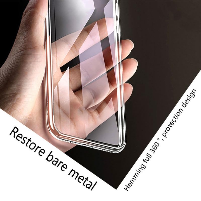 Phone Case for Ulefone Armor 25T Pro (6.78"), Clear Shockproof Soft Silicone Cover [Ultra-Thin ] [Anti-Yellowing] Flexible TPU Bumper Shell for Ulefone Armor 25T Pro - Transparent