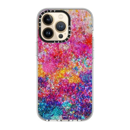 CASETiFY for iPhone 13 Pro Case - Impact Clear Compatible with MagSafe | Not Yellowing | 6.6 ft. 3x Military Grade Drop Protection | And We Danced Our Way Home by Ingrid Ching | Clear - color: And We Danced Our Way Home, size: Iphone 13 Pro (6.1")
