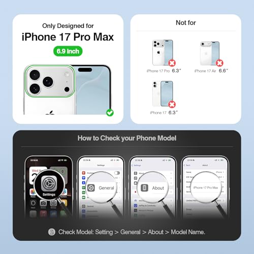 SkyEagle Compatible with MagSafe iPhone 17 Pro Max Case Wallet,Brown | Magnetic Clasp,RFID Blocking,PU Leather,Flip Folio Shockproof Phone Cover,with Credit Card Slots & Kickstand for Men & Women - color: Brown, size: iPhone 17 Pro Max - 6.9"