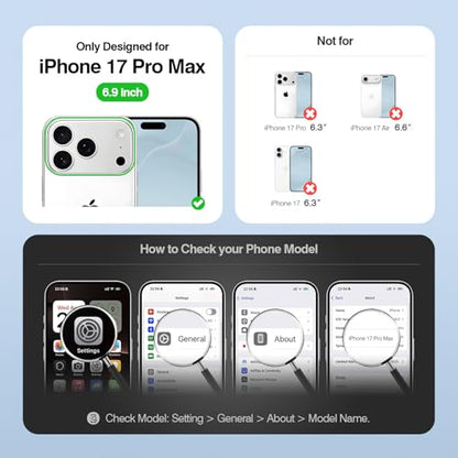 SkyEagle Compatible with MagSafe iPhone 17 Pro Max Case Wallet,Brown | Magnetic Clasp,RFID Blocking,PU Leather,Flip Folio Shockproof Phone Cover,with Credit Card Slots & Kickstand for Men & Women - color: Brown, size: iPhone 17 Pro Max - 6.9"