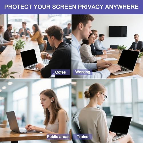 360° Privacy Screen Protector Compatible for MacBook Air 13''(2018-2021,M1) - color: MacBook Pro 13 Inch (2016-2022, M1,M2)