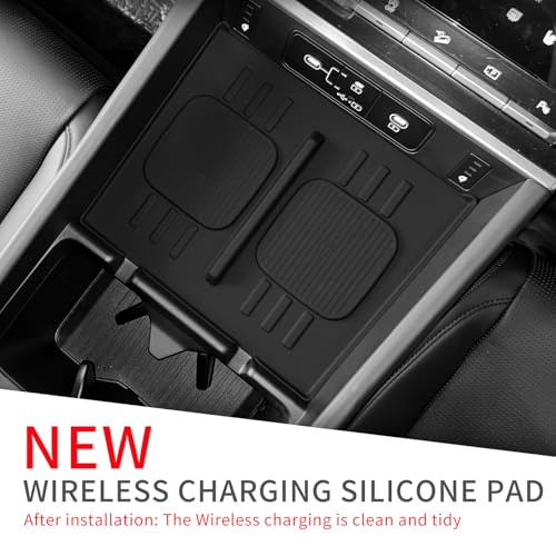 Wireless Charging pad Suitable for 2024 2025 2026 Hyundai Santa Fe - size: for 2024 2025 2026 Hyundai Santa Fe
