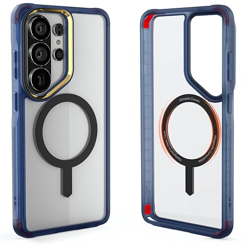 Ghostek Covert Clear Galaxy S26 Ultra Case MagSafe Compatible with Magnetic Ring, Slim Thin Shockproof Phone Cover Designed for 2026 Samsung S26 Ultra (6.9") (Blue) - color: Blue [Limited], size: Galaxy S26 Ultra