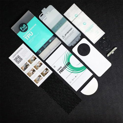 Ibywind for Honor Magic4 Pro 5G Screen Protector,2-Pack,Hydrogel Film with Camera Lens Protector,Easy Installation Tool,Bubble-Free,Fingerprint Unlock Compatible,Anti-Shatter,Anti-Scratch