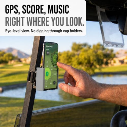 DESERT FOX GOLF - Phone Caddy - Gray - color: Gray