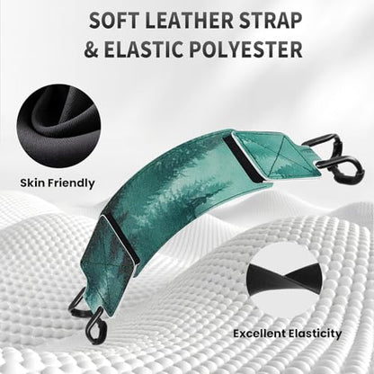 MoKo 2 Pack Hand Strap for 6-8" Kindle eReaders Tablets, Emerald+Forest - color: Emerald+Forest Green