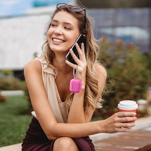 Lerobo for AirPods 5 AirPods 4 Case with Cleaner Kit & Keychain, Rose Pink - color: A-Rose Pink, size: AirPods 5&4