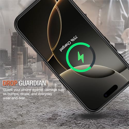 Battery Case for iPhone 16 Pro Max, Enhanced 12000mAh Portable Protective Wireless Charging Case Support Carplay Compatible with iPhone 16 Pro Max (6.9 inch) Rechargeable Battery Charger Cover(Black) - size: iPhone 16 Pro Max