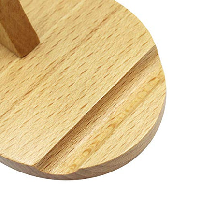 Cartoon Cell Phone Holder Stand Wooden Smartphone Desk Holder for All Mobile Phones Animal Phone Stand Desk Ornament - color: kung fu