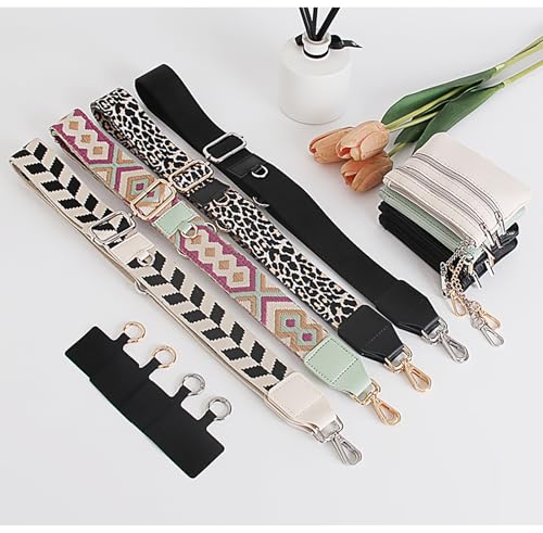 Clip and Go Strap for Phone with Wallet Crossbody - color: Light Purple