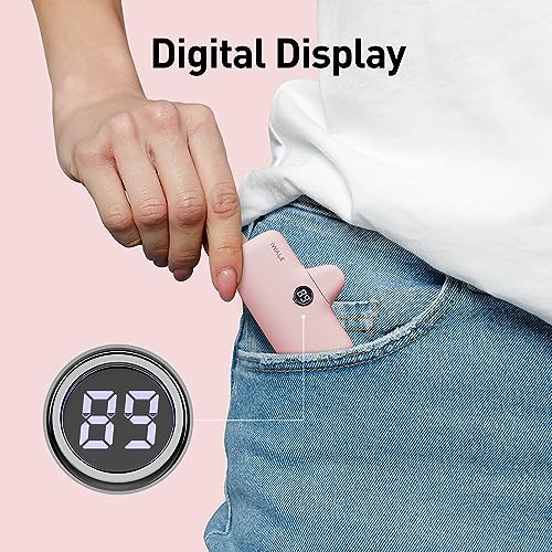 iWALK USB-C Portable Charger for iPhone 15/16, Mini 20W 4,800mAh Wireless Power Bank Fast Charging Travel Battery Pack Compatible with iPhone 16/15/15 Plus/15 Pro/15 Pro Max, Andriod Phone Samsung - color: Pink