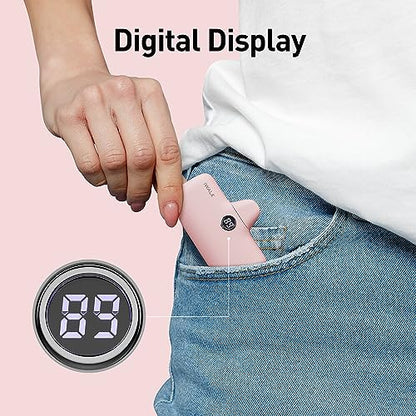 iWALK USB-C Portable Charger for iPhone 15/16, Mini 20W 4,800mAh Wireless Power Bank Fast Charging Travel Battery Pack Compatible with iPhone 16/15/15 Plus/15 Pro/15 Pro Max, Andriod Phone Samsung - color: Pink