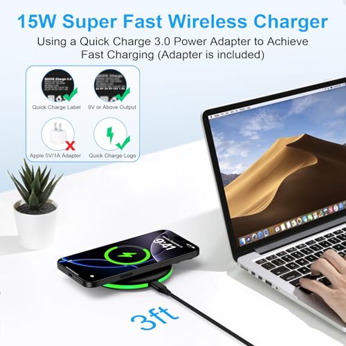Samsung Wireless Charger Fast Charging Pad for Samsung Galaxy S26 Ultra/S25