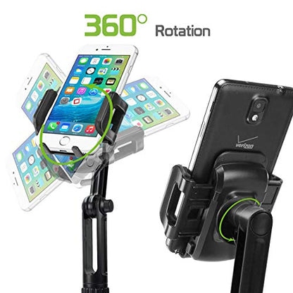 Cellet Car Cup Holder Phone Mount, Phone Holder Mount Cradle Universal Adjustable Compatible for All Smartphones Apple iPhone, Samsung Galaxy Note, LG, Moto Google Pixel (Long Neck) - style: Long Neck 13in