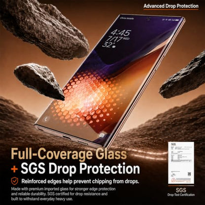 V-PORYADKU 2+2 Pack for Samsung Galaxy Note 20 Ultra Screen Protector - size: 6.90 inch