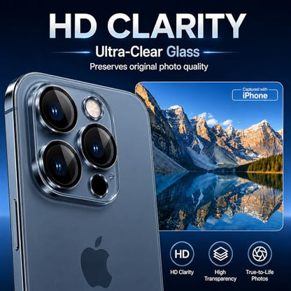 Camera Lens Protector for iPhone 14 Pro Max/iPhone 14 Pro- 3 Pack - size: iPhone 14 Pro Max/14 Pro