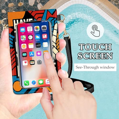 Small Crossbody Bags for Women Touchscreen Cell Phone Bag Cross Body Purses with adjustable Strap,Gifts For Teenage Girls - color: Victory V-shaped Gesture Pop Art