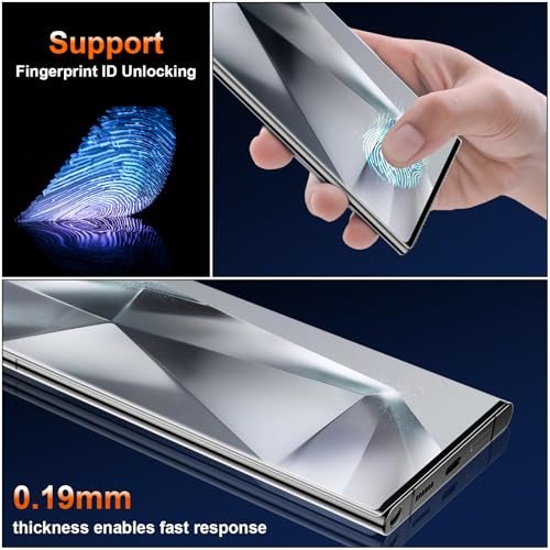 Matte TPU Screen Protector for Samsung Galaxy S24 Ultra (Not Glass) - size: Galaxy S24 Ultra