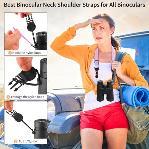 FIEIL 5 Pack Nylon iPad Strap, Adjustable Camera Neck Strap, Comfortable Shoulder Strap for iPad, Cellphone Tablet, Camera, Laptop, Binocular, Luggage Bag(Purple Universal Neck Lanyard) - size: 5 Pack Purple