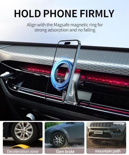 Car Phone Holder for 2025 2026 BMW 4-Series / i4 Accessories, Magsafe Mount - size: for 2025 2026 4-Series/i4