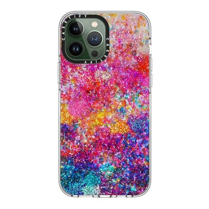 CASETiFY for iPhone 13 Pro Max Case - Impact Clear Compatible with MagSafe | Not Yellowing | 6.6 ft. 3x Military Grade Drop Protection | And We Danced Our Way Home by Ingrid Ching | Clear - color: And We Danced Our Way Home, size: Iphone 13 Pro Max (6.7")