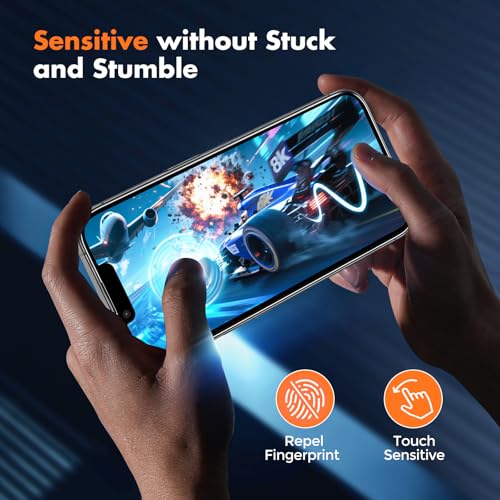 UNBREAKcable for iPhone 16e Screen Protector, 3-Pack Shatterproof Tempered Glass [Easy Installation Frame] [99.99% HD Clear] [9H Hardness] [Case Friendly] [Bubble Free] for Apple iPhone 16e 6.1 inch - size: iPhone 16e