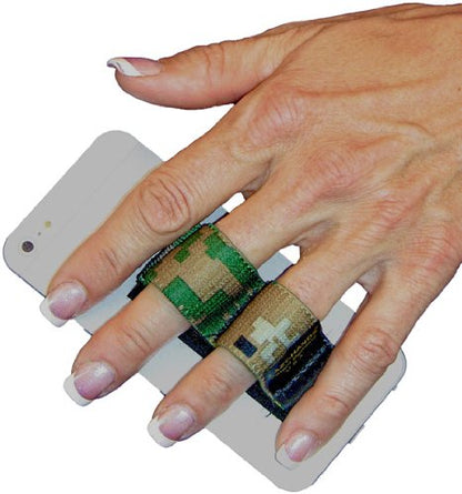 LAZY-HANDS 2-Loop Phone Grip - XL - Camouflage - color: Camouflage - XL