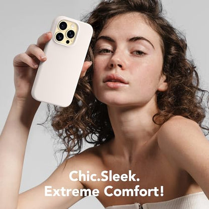 GONEZ Magnetic for iPhone 14 Pro Max Case, Silicone Cover Stone - color: A-Stone, size: Iphone 14 Pro Max