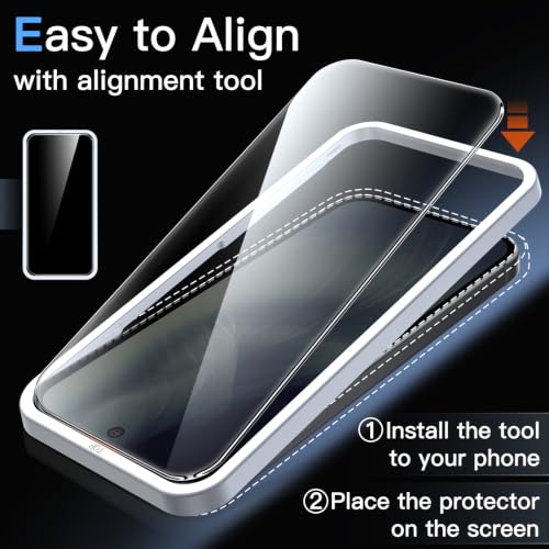 JETech Screen Protector with Lens Protector for Google Pixel 11, 2+2 Pack - size: Pixel 11