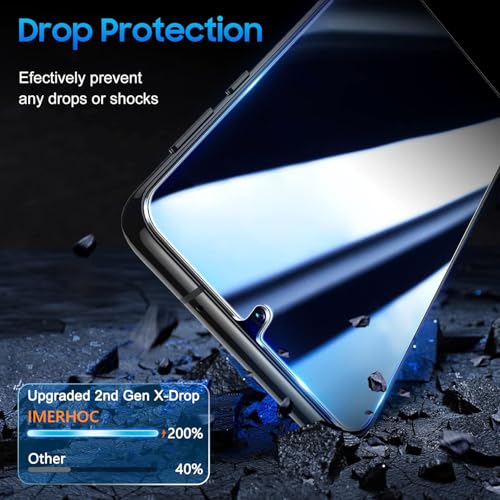 (2 Pack) for Motorola Edge 2025 Privacy Screen Protector, Anti-Spy Tempered Glass 9H Hardness Screen Film for Moto Edge (2025), Case Friendly Anti-Scratch - size: for Motorola Edge 2025