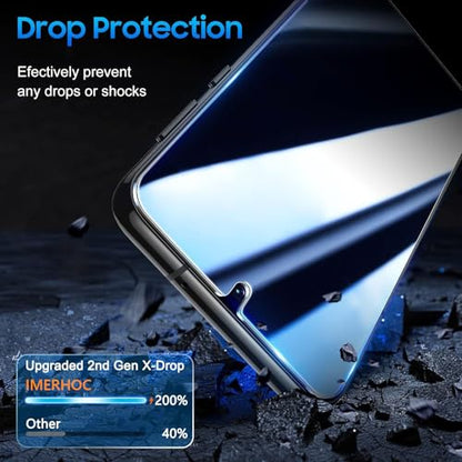 (2 Pack) for Motorola Edge 2025 Privacy Screen Protector, Anti-Spy Tempered Glass 9H Hardness Screen Film for Moto Edge (2025), Case Friendly Anti-Scratch - size: for Motorola Edge 2025
