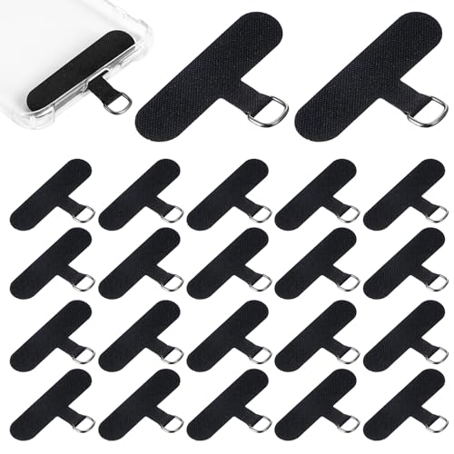cobee 20 Pcs Phone Tether Tab, 0.6mm Cell Phone Lanyard Patch