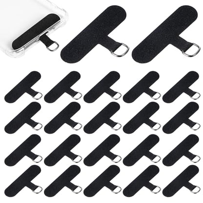 cobee 20 Pcs Phone Tether Tab, 0.6mm Cell Phone Lanyard Patch