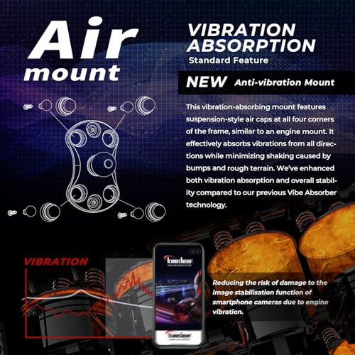 Kaedear Qi Wireless Charging Motorcycle Phone Mount, KDR-M26A - style: Qi Charging / 1" Ball
