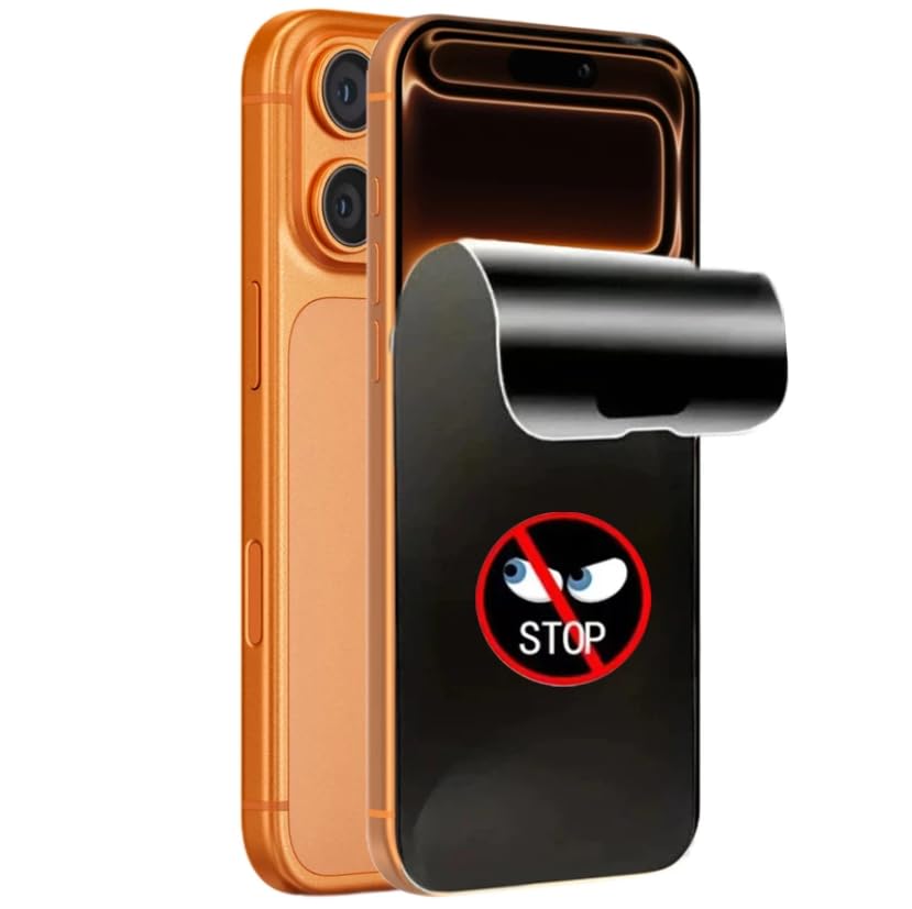 2pcs Flexible Privacy Hydrogel Film for iPhone Air 6.6" Anti-Spy Anti-Peeping TPU Screen Protector Touch Sensitive Explosion-Proof Not Tempered Glass