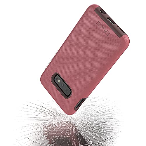 Crave Dual Guard for Samsung Galaxy S10e Case, Shockproof Protection Dual Layer Case for Samsung Galaxy S10e - Berry - color: Berry