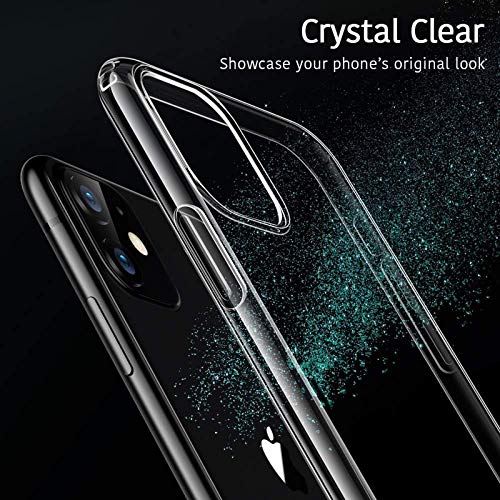 for Apple iPhone 7 8 Plus X XR XS 11 12 13 Pro Max Mini SE Clear Gel Case Cover (for Apple iPhone 11)
