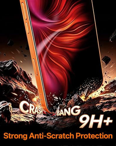 Privacy Screen Protector for iPhone 17 Pro Max 2 Pack - color: for iPhone 17 Pro Max (Red)