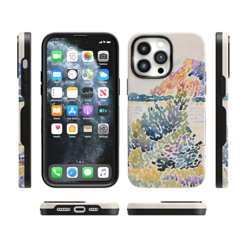 Casely iPhone 14 Pro Max Case | Calm Waters | The Met Museum | Bold Protective Design | Compatible with MagSafe - color: Calm Waters | The Met Museum