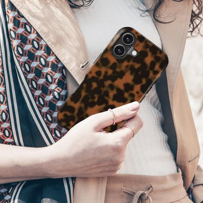 for iPhone 16 Case Tortoise Shell Cute Design | [Military Grade Protection], 8FT Drop Resistant Shockproof Heavy Duty Phone Case Cover Women Men for iPhone 16 6.1” - size: iPhone 16