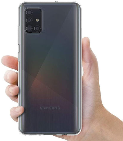 MaiJin Case for Samsung Galaxy A51 5G (6.5 inch) Soft TPU Rubber Gel Bumper Transparent Back Cover