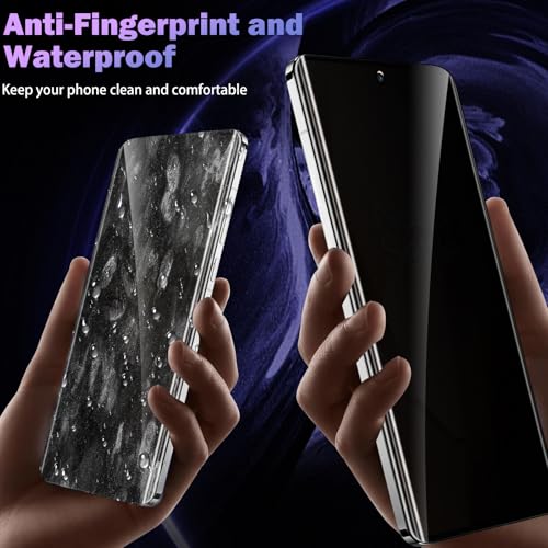 For OnePlus 13R 5G Privacy Screen Protector, [2 Pack] Anti-Spy Soft TPU Film (Not 9H Hardness Tempered Glass Film), Bubble Free, Anti-Scratch Peeping Screen Protector for OnePlus 13R 5G