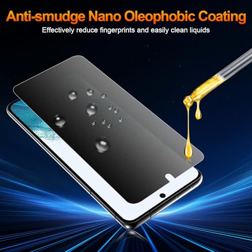 2 Pack for Samsung Galaxy S22 Plus Anti-Glare Matte Privacy Screen Protector 6.6 inch, Smooth and Responsive Touch Flexible EPU Film, [Support Fingerprint Unlock] [Self-Healing] [Not Glass] - size: Samsung Galaxy S22 Plus
