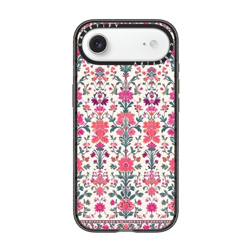 CASETiFY for iPhone Air Case - Impact | Slim Fit | 8.2 ft. 4X Military Grade Drop Protection | Persian Floral - Rose | Black - color: Persian Floral - Rose, size: Iphone Air (6.5")