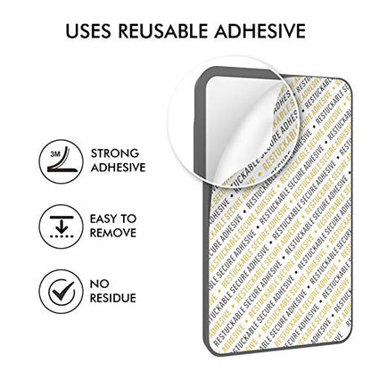AHASTYLE Card Holder for Back of All iPhone Series - color: A- Deep Grey