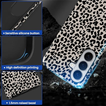 Case Compatible with Samsung Galaxy S26 Plus, Hybrid 2-Layer Hard Shell Protection Case, Shockproof Protective Tough Phone Cover, Animal Leopard Print - color: Animal Leopard Print, size: Samsung Galaxy S26 Plus