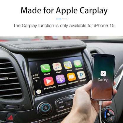 1.5FT Short IPhone 17/17E/16/16E/15 Woven Cable, USB A to USB C CarPlay Charger Cable for iPhone 15 16 17 Pro Max, Plus/Air, iPad 10th Gen, iPad Pro 12.9/11, Air 5th/4th Gen, Mini 6th Charging Cord - size: 1.5FT, style: USB A to USB C