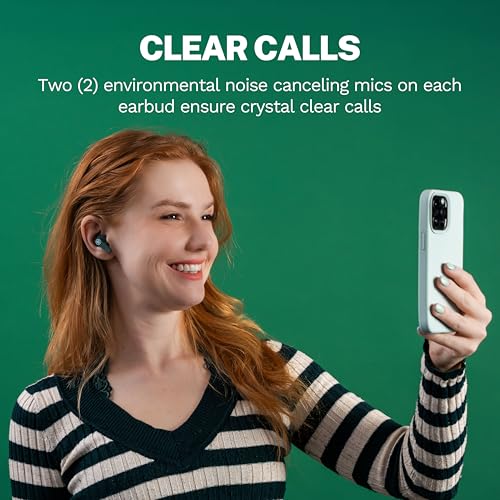 JLab, Go Pods ANC, True Wireless Earbuds, Active Noise Cancelling, Bluetooth, Sage - color: Sage