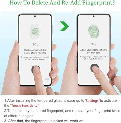 NEW'C for Samsung Galaxy S21 5G Screen Protector Tempered Glass HD Clear - size: S21 6.2 inches