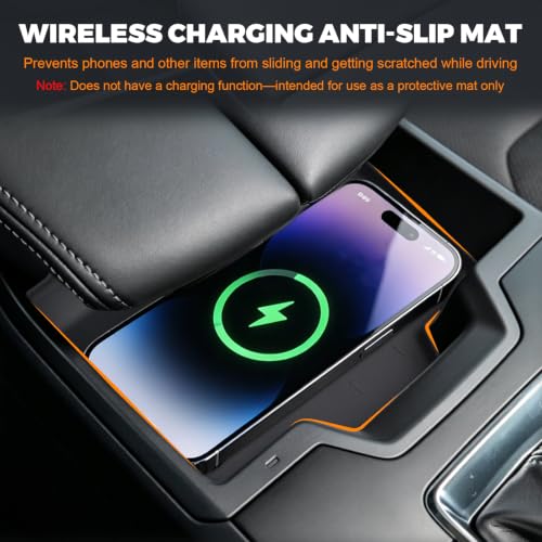 Wireless Charging Mat for 2026 Mazda Cx5 Accessories (No for CX-50) - size: for Mazda CX5 Accessories 2026